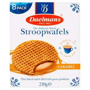Daelmans Caramel Stroopwafels x8