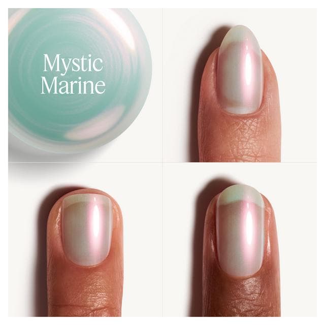 Essie Original Special Effects Satin Chrome Nail Polish Topcoat Mystic Marine - gallery image 3