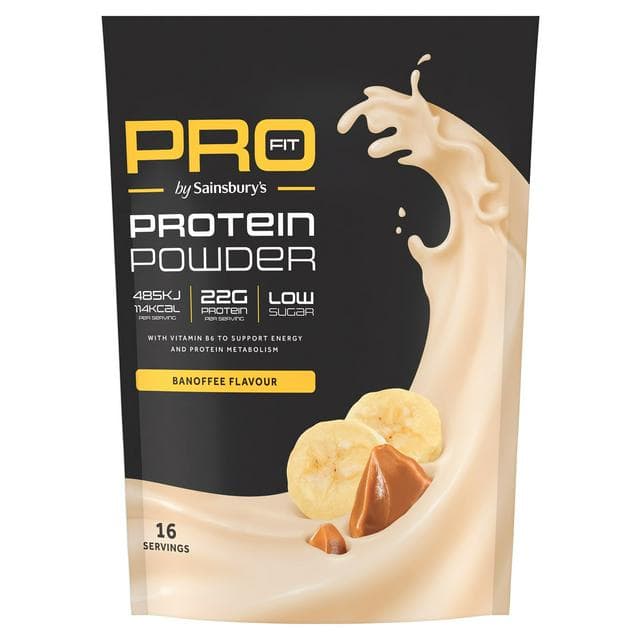 Sainsbury's Pro Fit Banoffee Whey Protein Powder 500g - gallery image 1