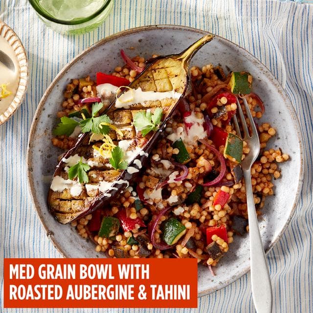 Merchant Gourmet Herby Mediterranean Style Vegetables & Giant Couscous 400g - gallery image 2