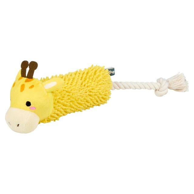 Petface Shaggy Giraffe Plush Dog Toy - gallery image 1