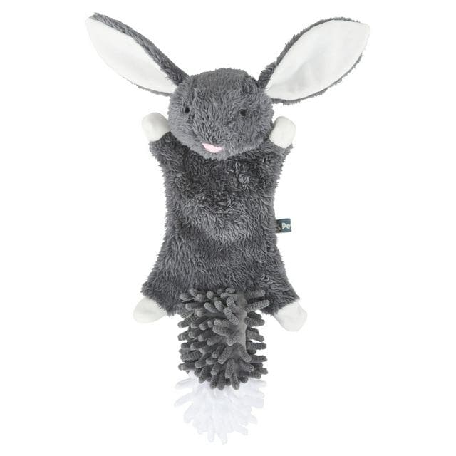 Petface Rafee Rabbit Crinkle Dog Toy - gallery image 1