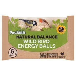 Peckish Natural Balance Wild Bird Energy Balls 6x80g