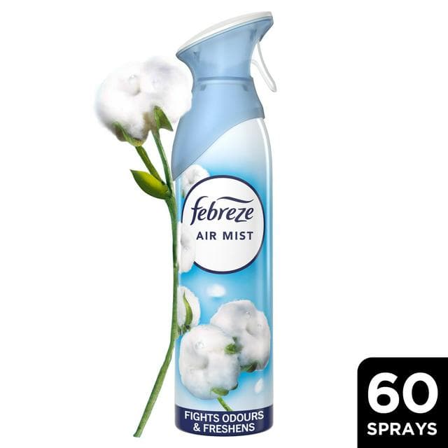 Febreze Air Freshener Spray Cotton Fresh 185ml - gallery image 1