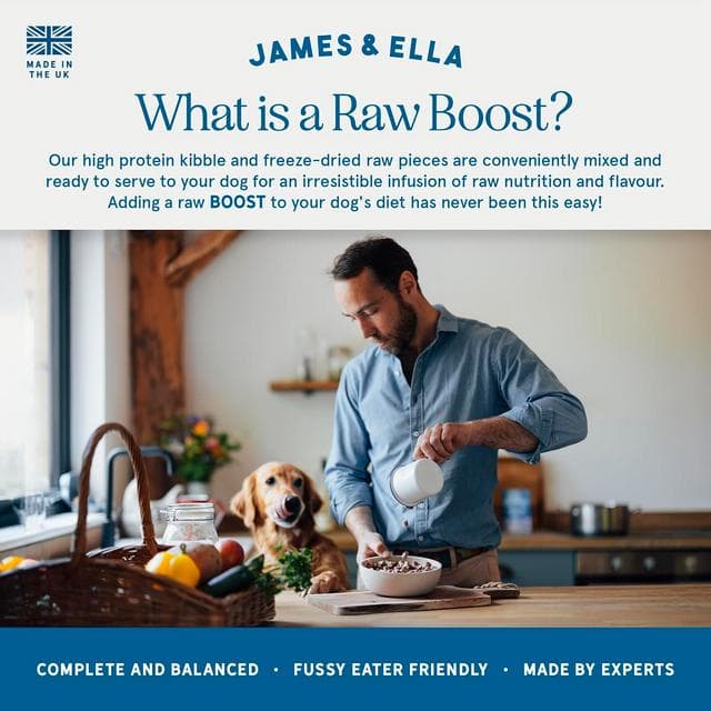 James & Ella Kibble + Raw Free Run Chicken Dog Food 1.5kg - gallery image 4
