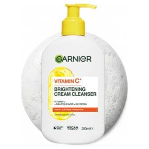 Garnier Skin Active Vitamin C Skincare Brightening Cream Cleanser For Dull & Uneven Skin 250ml