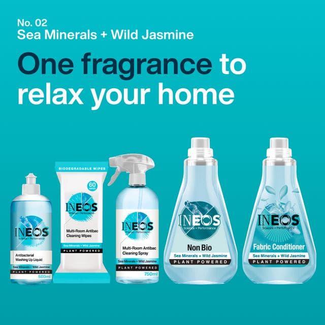 Ineos Antibac Multi Room Cleaning Spray Sea Minerals + Wild Jasmine - gallery image 3