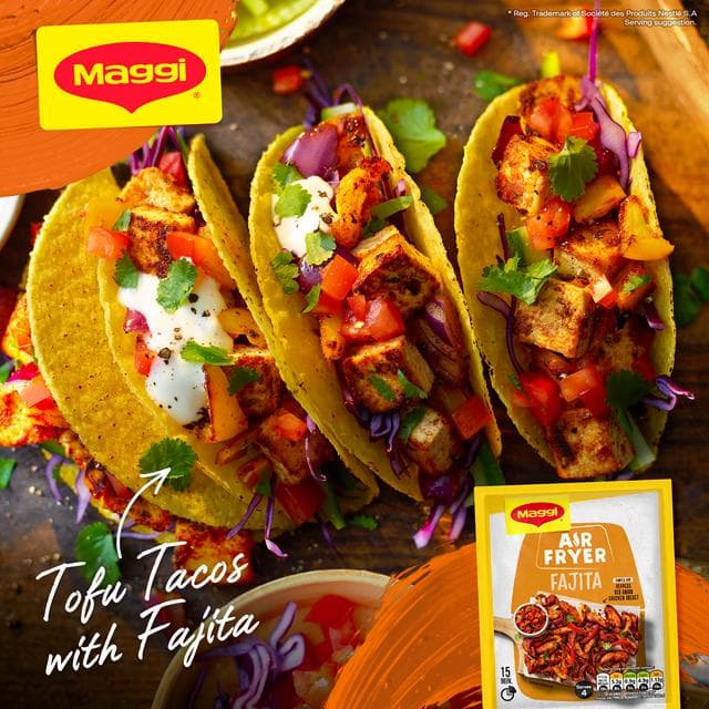 Maggi Air Fryer Fajita Herbs & Spices Recipe Mix for Chicken 27g - gallery image 4
