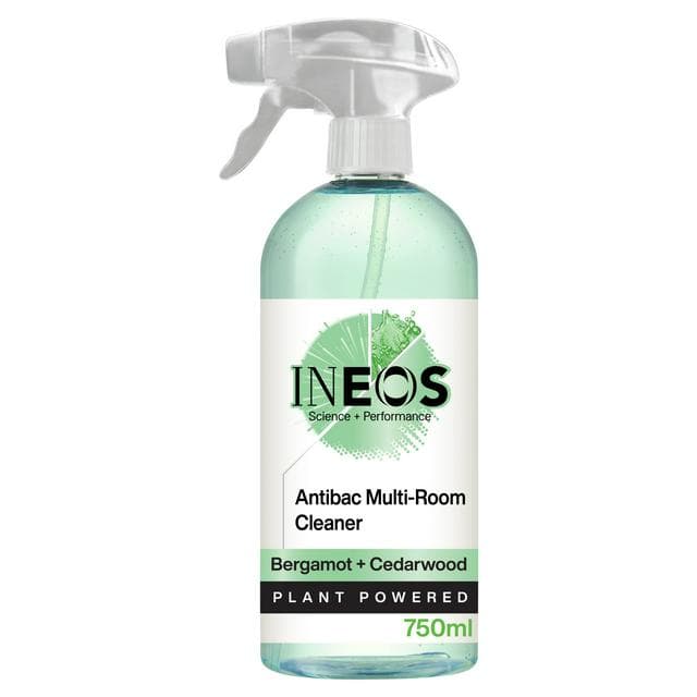 Ineos Antibac Multi-Room Surface Cleaner Spray Bergamot + Cedarwood 750ml - gallery image 1