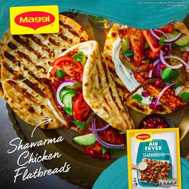 Maggi Air Fryer Shawarma Herbs & Spices Recipe Mix for Chicken 25g - gallery image 4