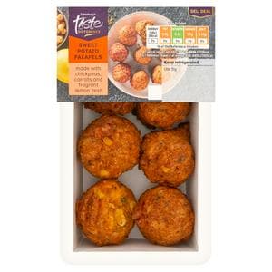 Sainsbury's Sweet Potato Falafels, Limited Edition, Taste the Difference 144g