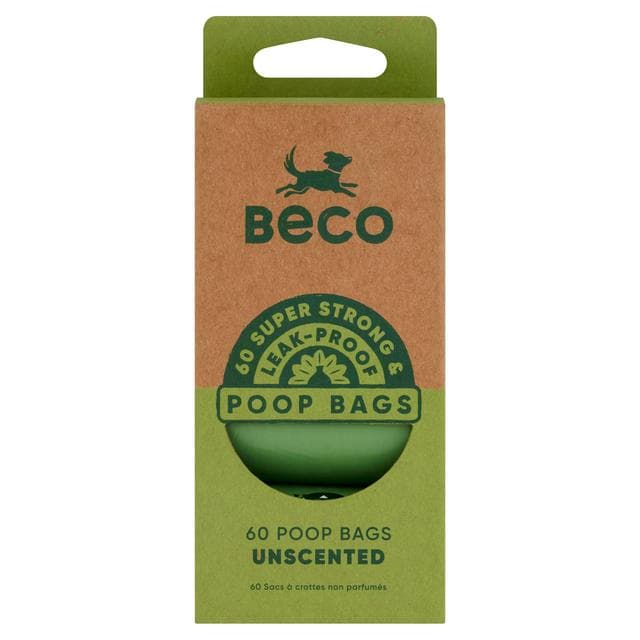 Beco Poop Bags Unscented Big Strong & Leak Proof Pack x60 - gallery image 1