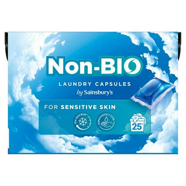 Sainsbury's Non Bio Laundry Capsules 25 Washes - gallery image 1