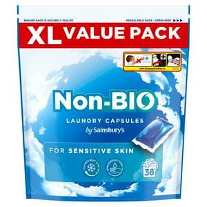 Sainsbury's Non Bio Laundry Capsules 40 Washes