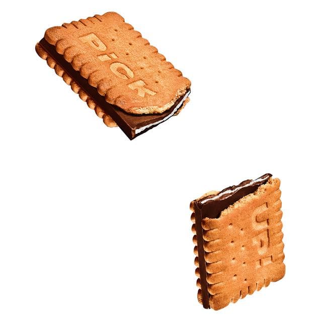 Bahlsen Pick Up Choco & Milk Chocolate Biscuit Bars x5 - gallery image 2