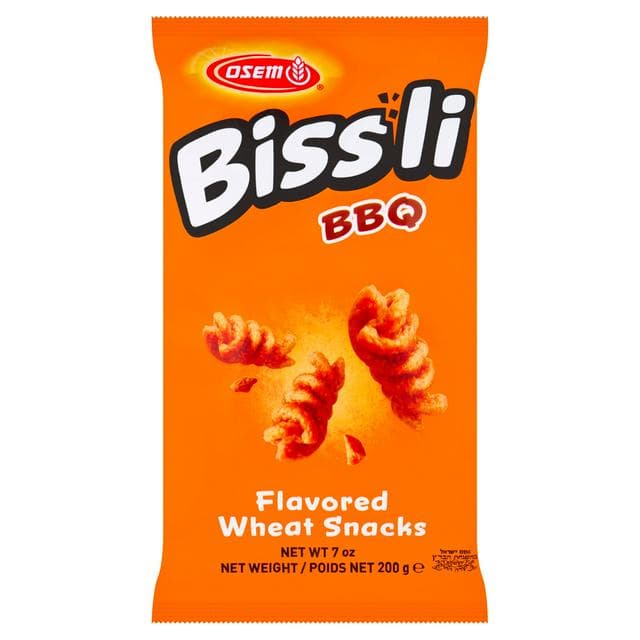 Osem Bissli BBQ Flavored Wheat Snacks 200g - gallery image 1