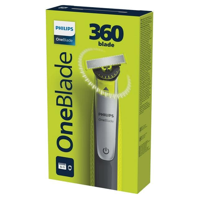 Philips Oneblade 360 For Face with 5in1 Adjustable Comb Trim, Edge, Shave QP2734/20 - gallery image 1