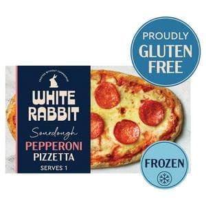 White Rabbit 175g Pepperoni Gluten Free Sourdough Pizzetta