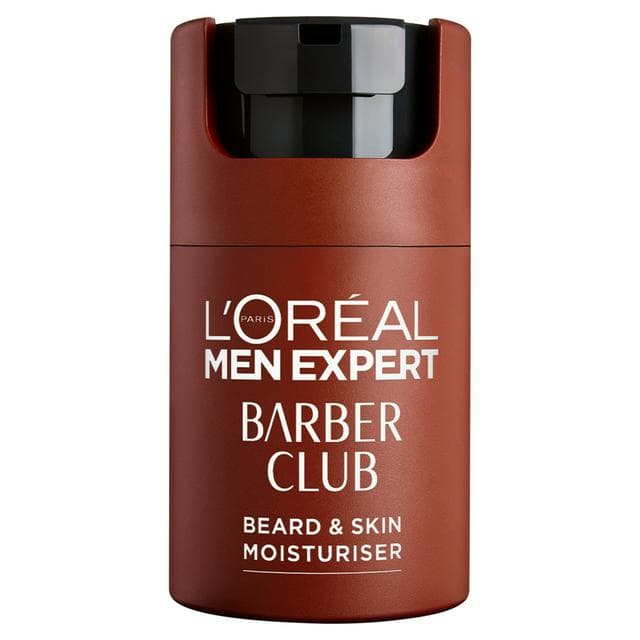 L'Oréal Men Expert Barber Club Short Beard & Face Soothing Gel Moisturiser 50ml - gallery image 1