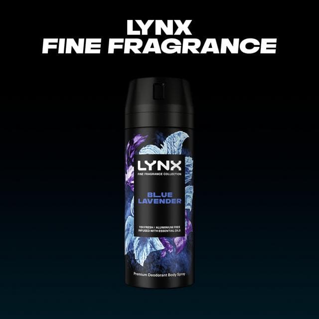 Lynx Blue Lavender 72h Fine Fragrance Deodorant Body Spray for Men 150ml - gallery image 4