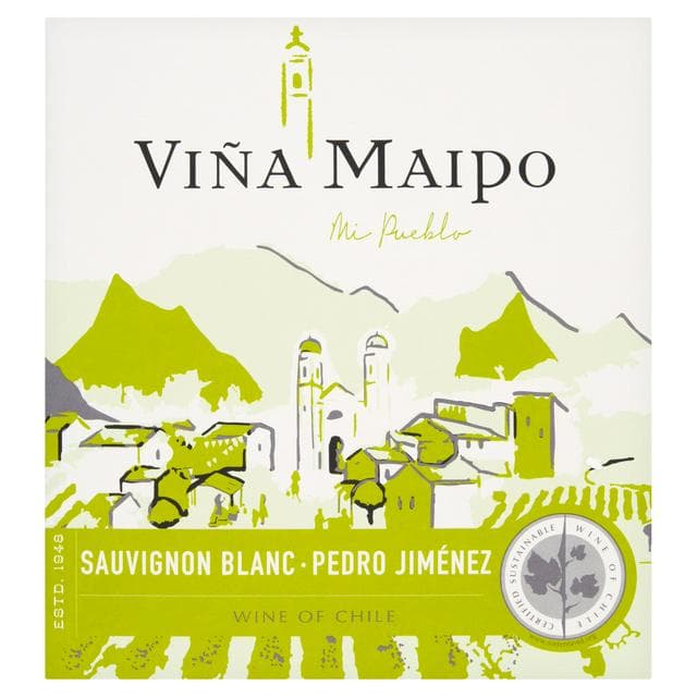 Viña Maipo Sauvignon Blanc Pedro Jimenez White Wine 225cl - gallery image 1