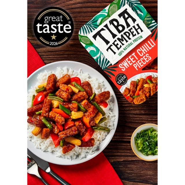 Tiba Tempeh Sweet Chilli Pieces 200g - gallery image 2