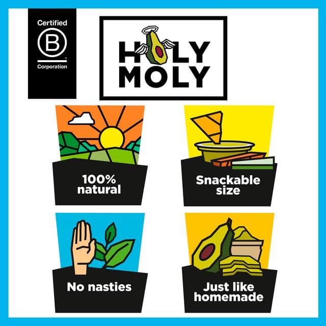 Holy Moly Minis Smashed Avocado 3x57g - gallery image 2