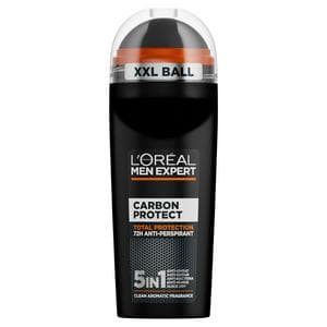L'Oréal Men Expert 100ml Deodorant Carbon Protect Roll On 48H Anti-Perspirant