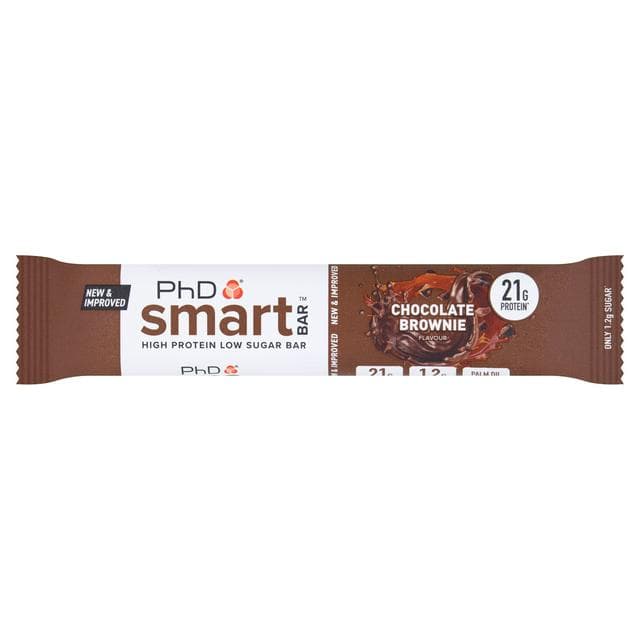 PhD Chocolate Brownie Flavour Smart Bar 64g - gallery image 1