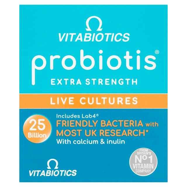 Vitabiotics Probiotis 25 Billion Vegan Capsules x30 - gallery image 1