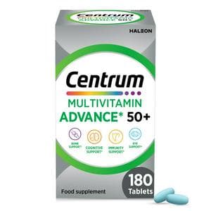 Centrum Advance 50+ Multivitamins & Vitamin Tablets x180