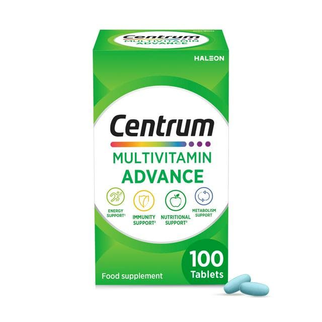Centrum Advance Multivitamins & Vitamin Tablets x100 - gallery image 1