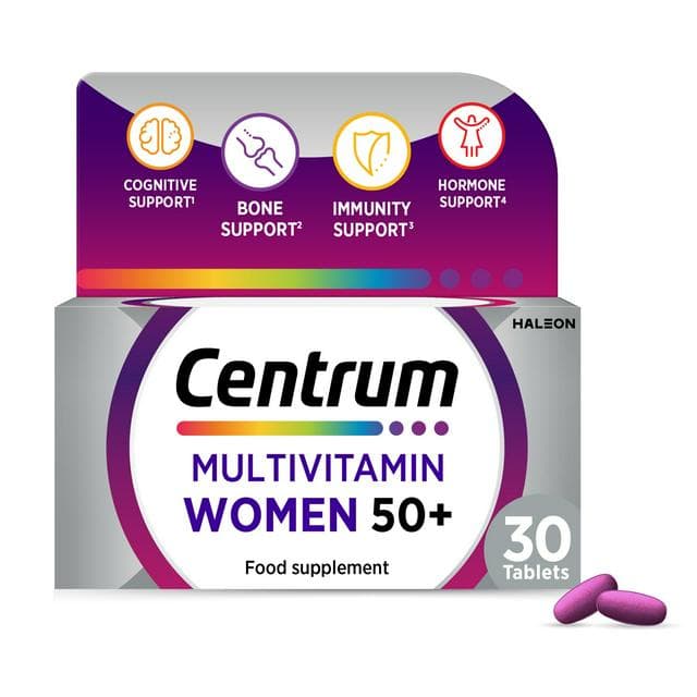Centrum Women 50+ Multivitamins & Vitamin Tablets x30 - gallery image 1