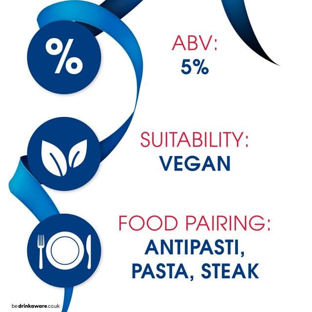 Peroni Nastro Azzurro ABV 5% Cans 4 x 440ml - gallery image 3