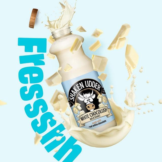Shaken Udder 750ml White Chocolush Milkshake Drink - gallery image 4