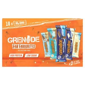 Grenade Fan Favourites Selection Box 10x60g