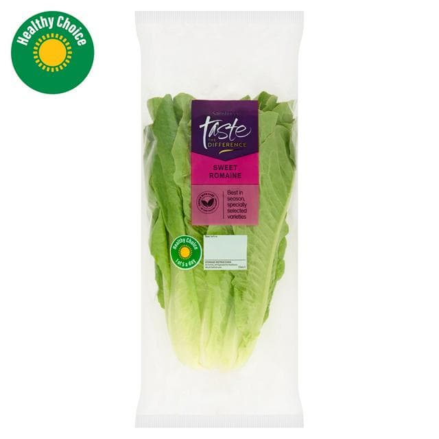 Sainsbury's Sweet Romaine Lettuces, Taste the Difference - gallery image 1