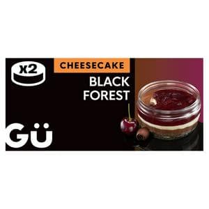 Gü Black Forest Cheesecake Dessert 2 x 88g