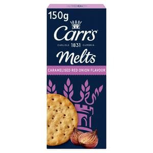 Carr's Melts Caramelised Red Onion Crackers 150g