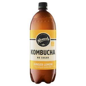 Remedy Ginger Lemon Kombucha 1L