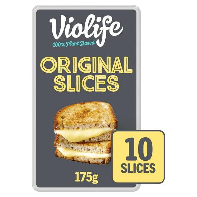 Violife Original Slices Vegan Cheese Alternative 175g - gallery image 1