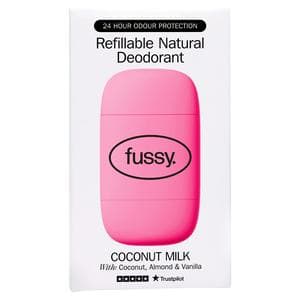 Fussy Refillable Natural Deodorant Coconut Milk 40g