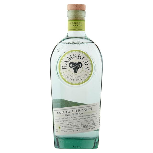 Ramsbury London Dry Gin 70cl - gallery image 1