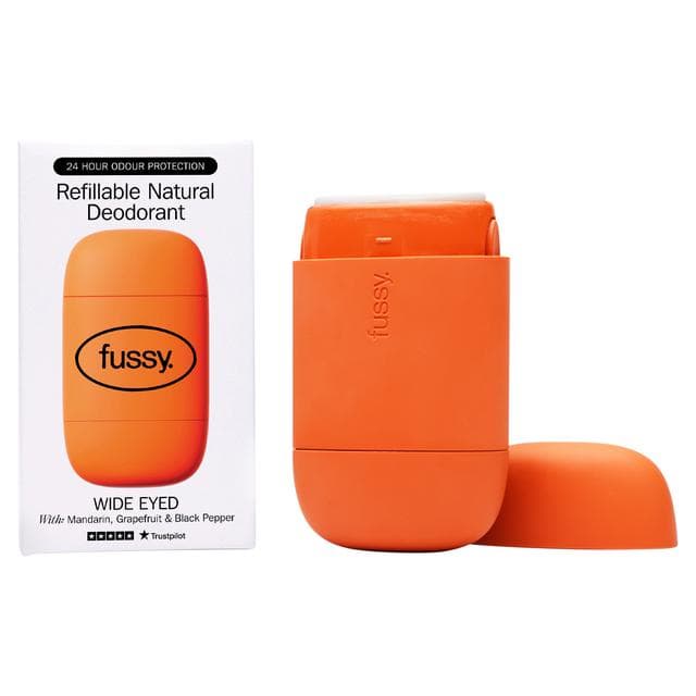 Fussy Refillable Natural Deodorant Wide Eyed 40g - gallery image 2