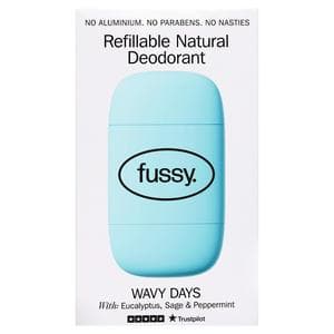Fussy Refillable Natural Deodorant Wavy Days 40g
