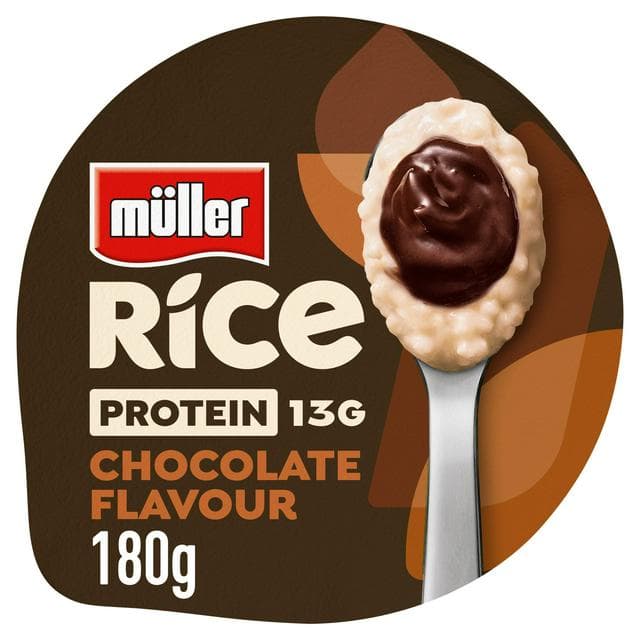 Müller Rice High Protein Chocolate Dessert 180g - gallery image 1