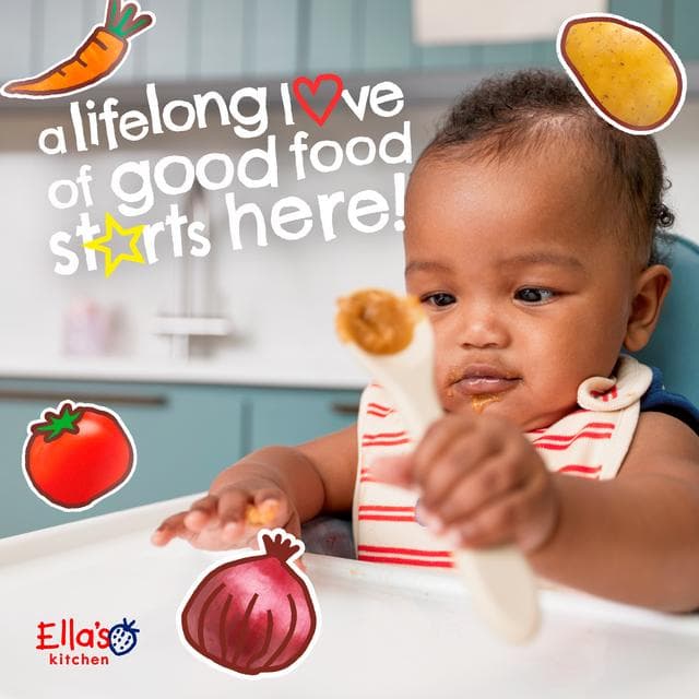Ella's Kitchen Banana + Vanilla Bread Pudding 7 Months+ 4x80g - gallery image 6