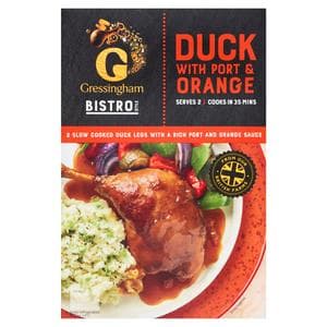 Gressingham Bistro Style Duck with Port & Orange 530g
