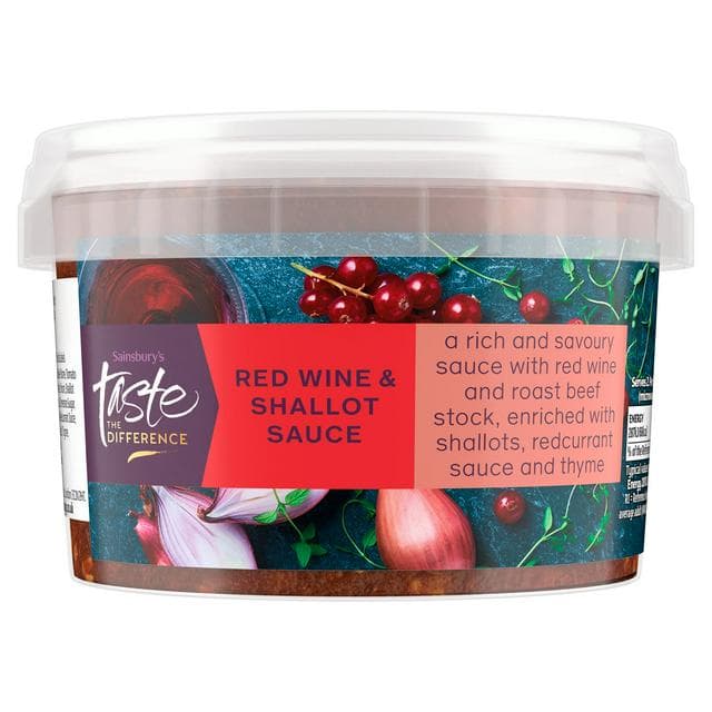 Sainsbury's Red Wine & Shallot Sauce 200g - gallery image 1