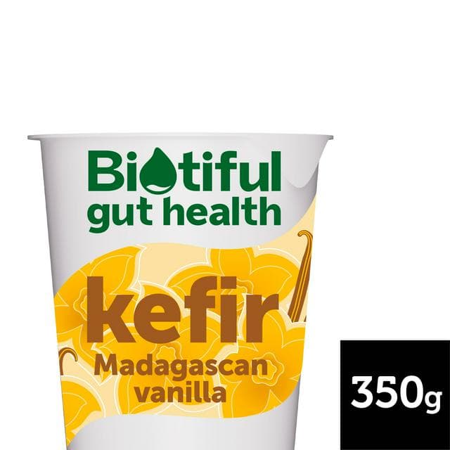 Biotiful Gut Health Kefir Yogurt Madagascan Vanilla 350g - gallery image 1